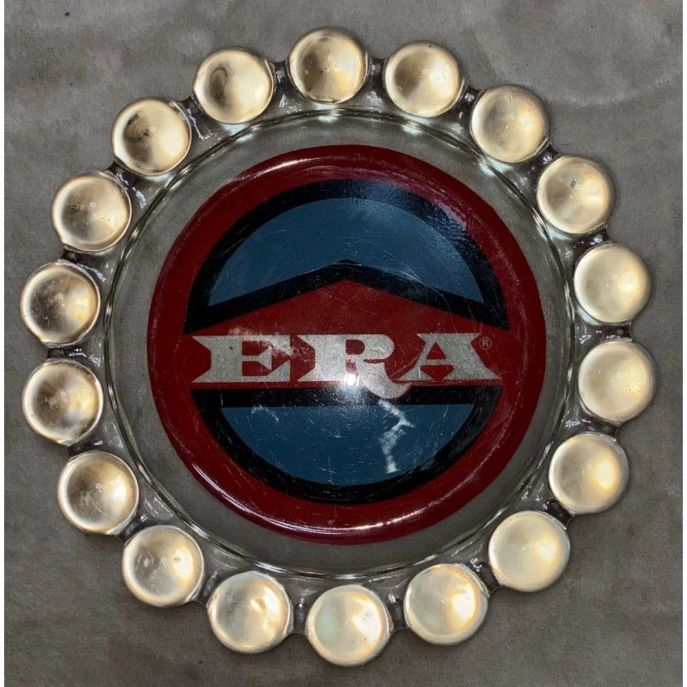 Vintage Ashtray ERA Realty Clear Glass 7