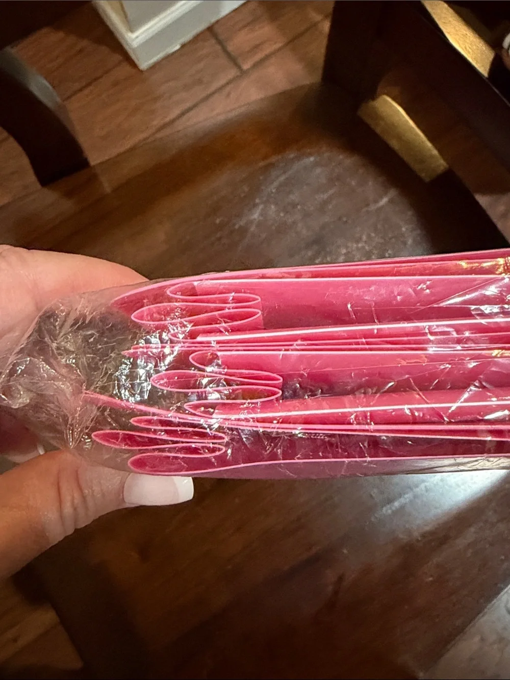 enday pink plastic