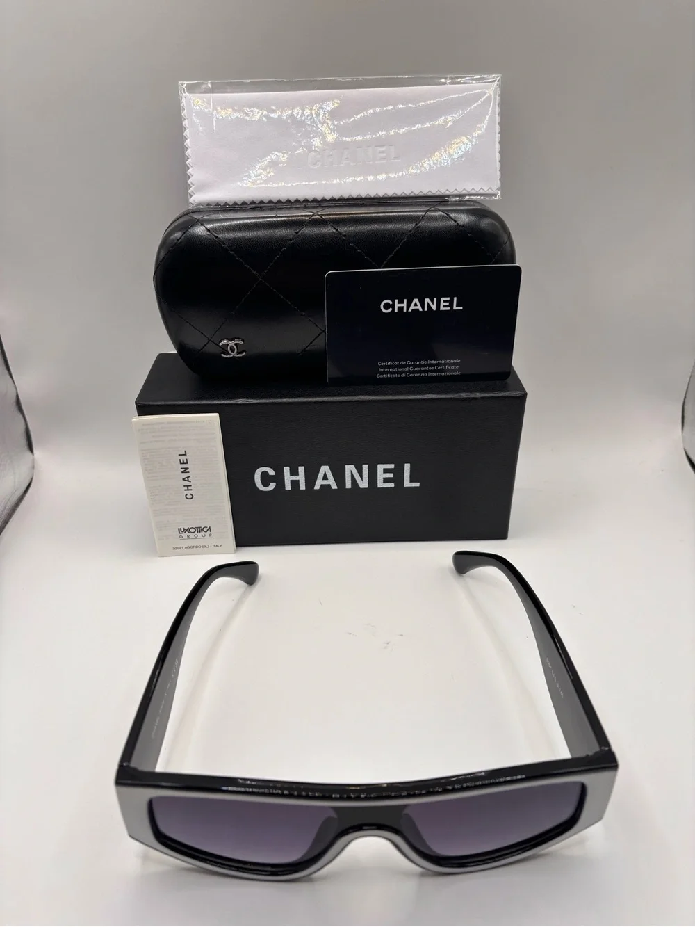 CHANEL bold shield