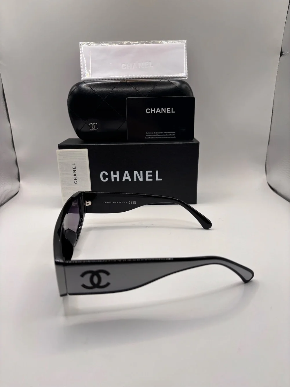 CHANEL bold shield