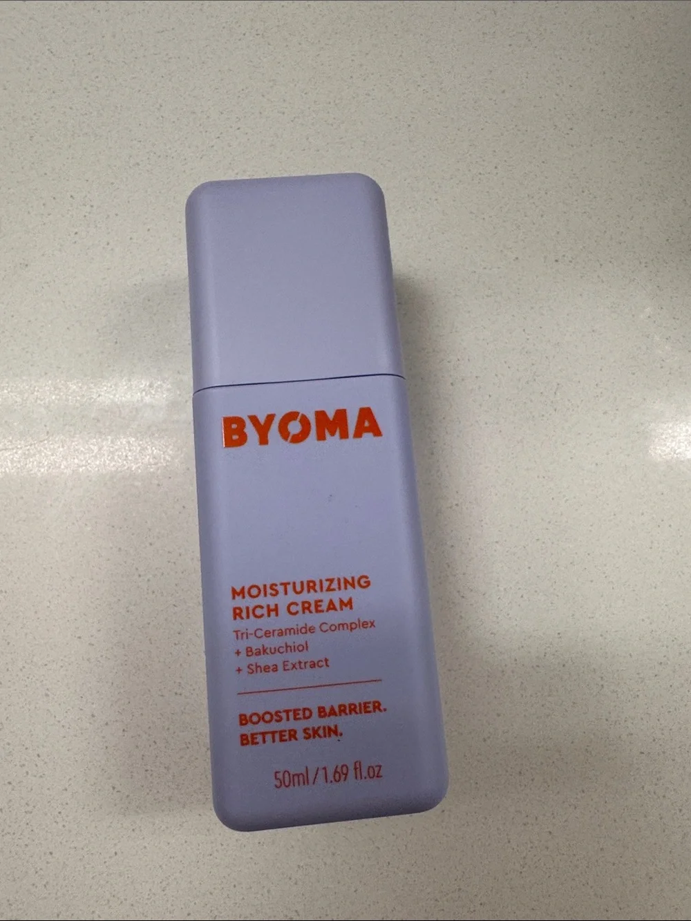 BYOMA Moisturizing Rich Cream in Lavender - Hydrating Barrier Repair