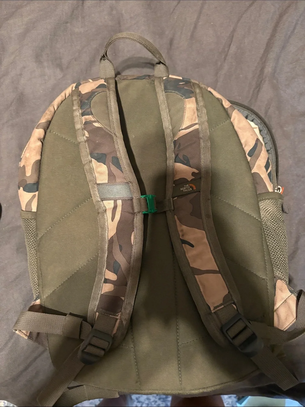 The North Face classic camo