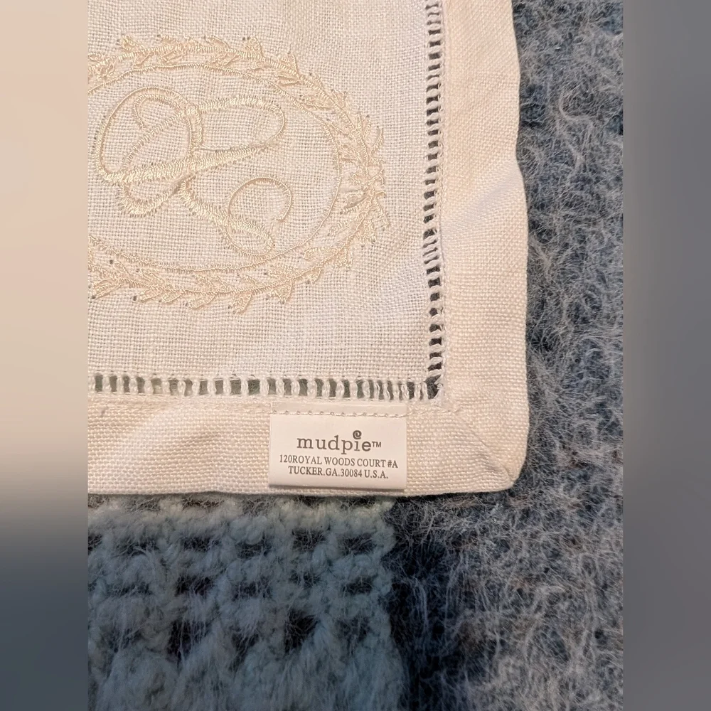 Mud Pie mudpie embroidered