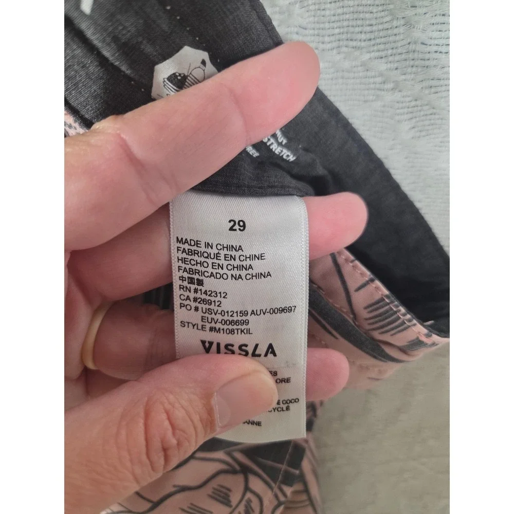 VISSLA inseam 29 stretch