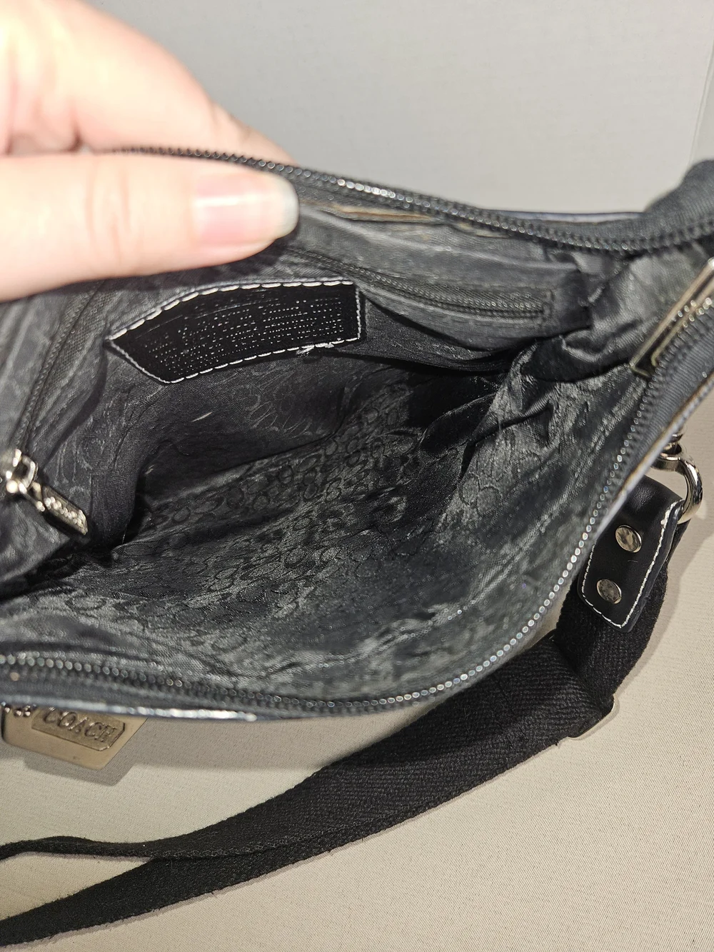 Coach crossbody signature