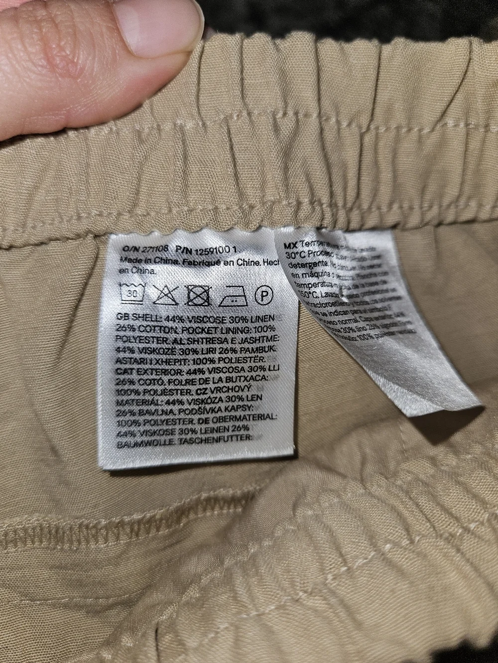 H&M joggers elastic