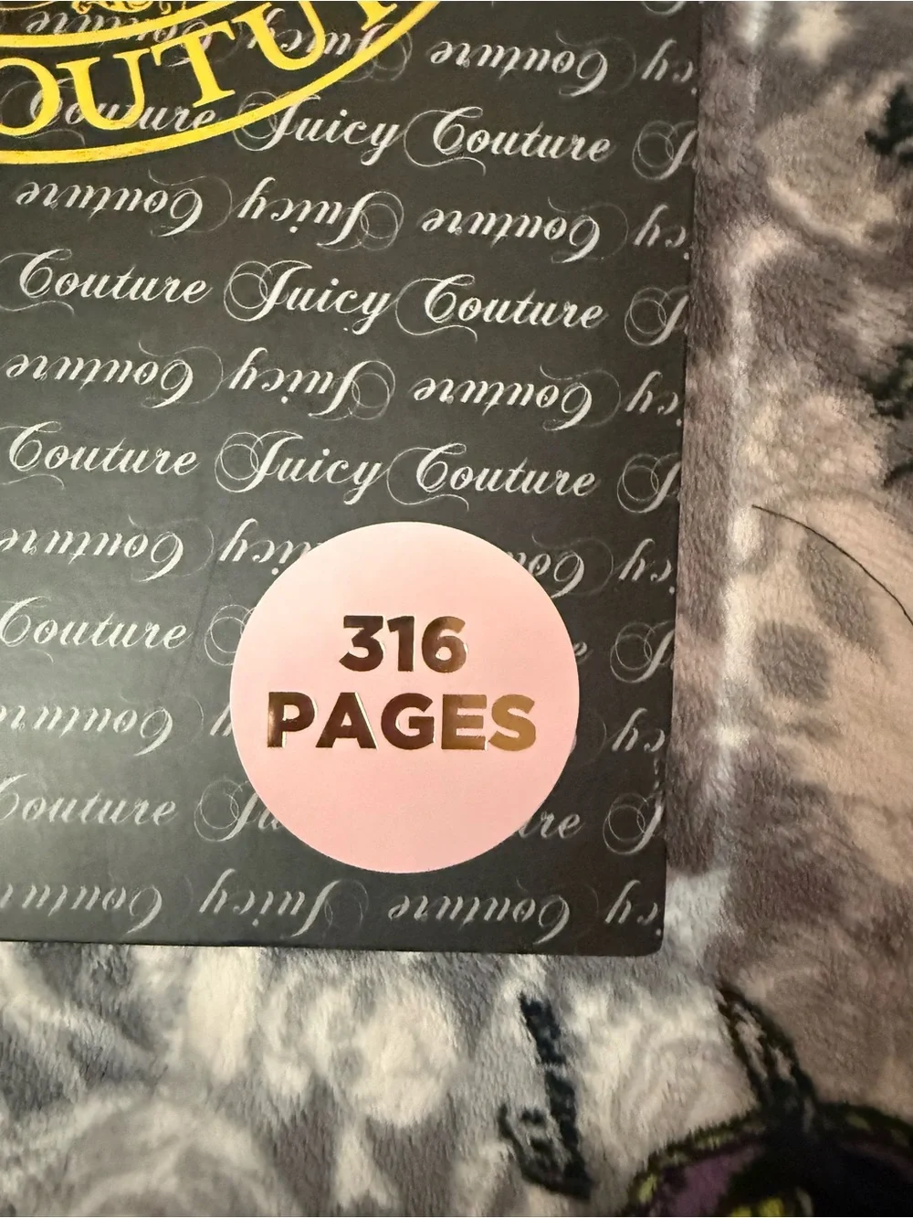 Juicy Couture spiral bound