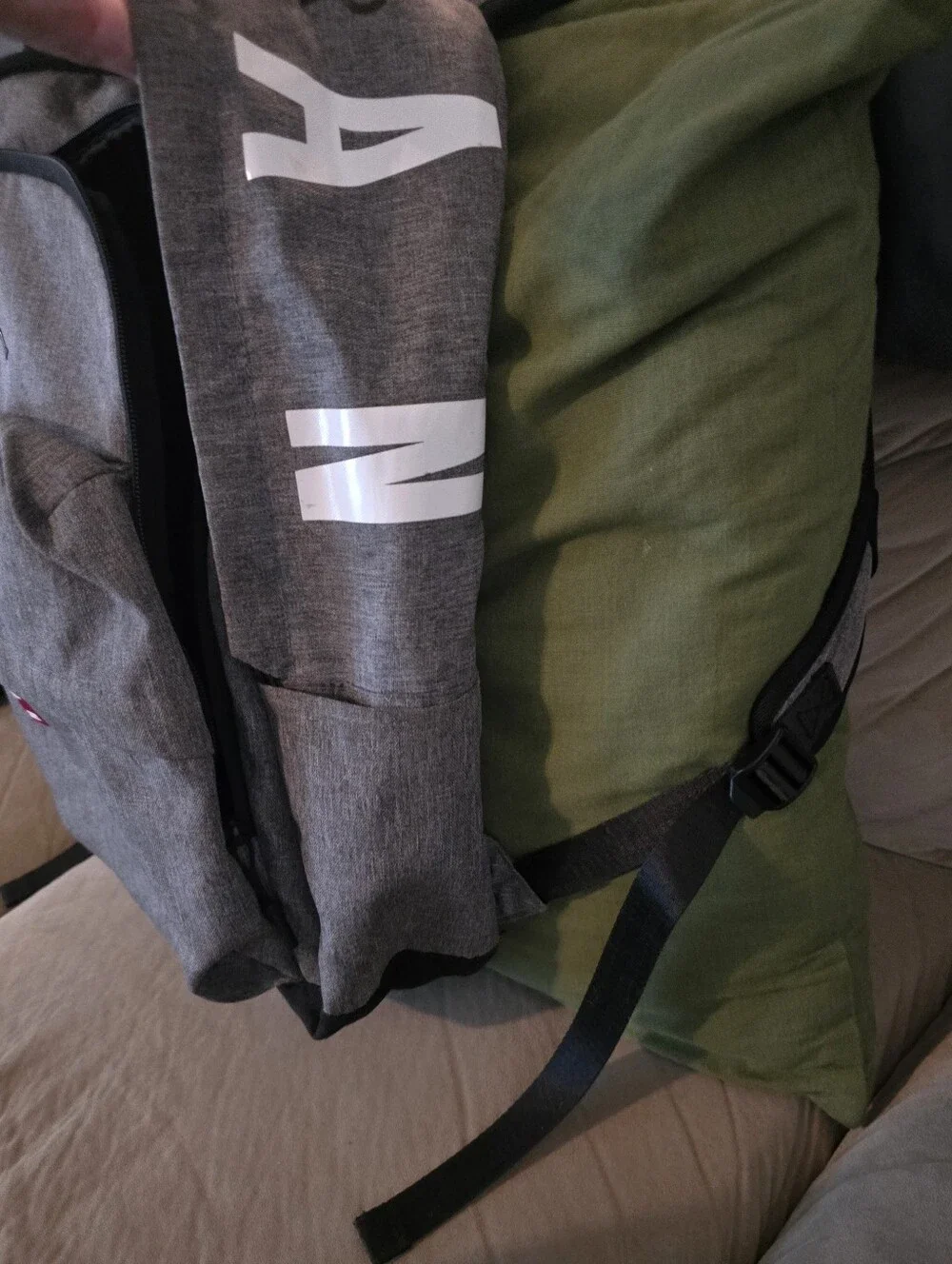 Jordan grey backpack