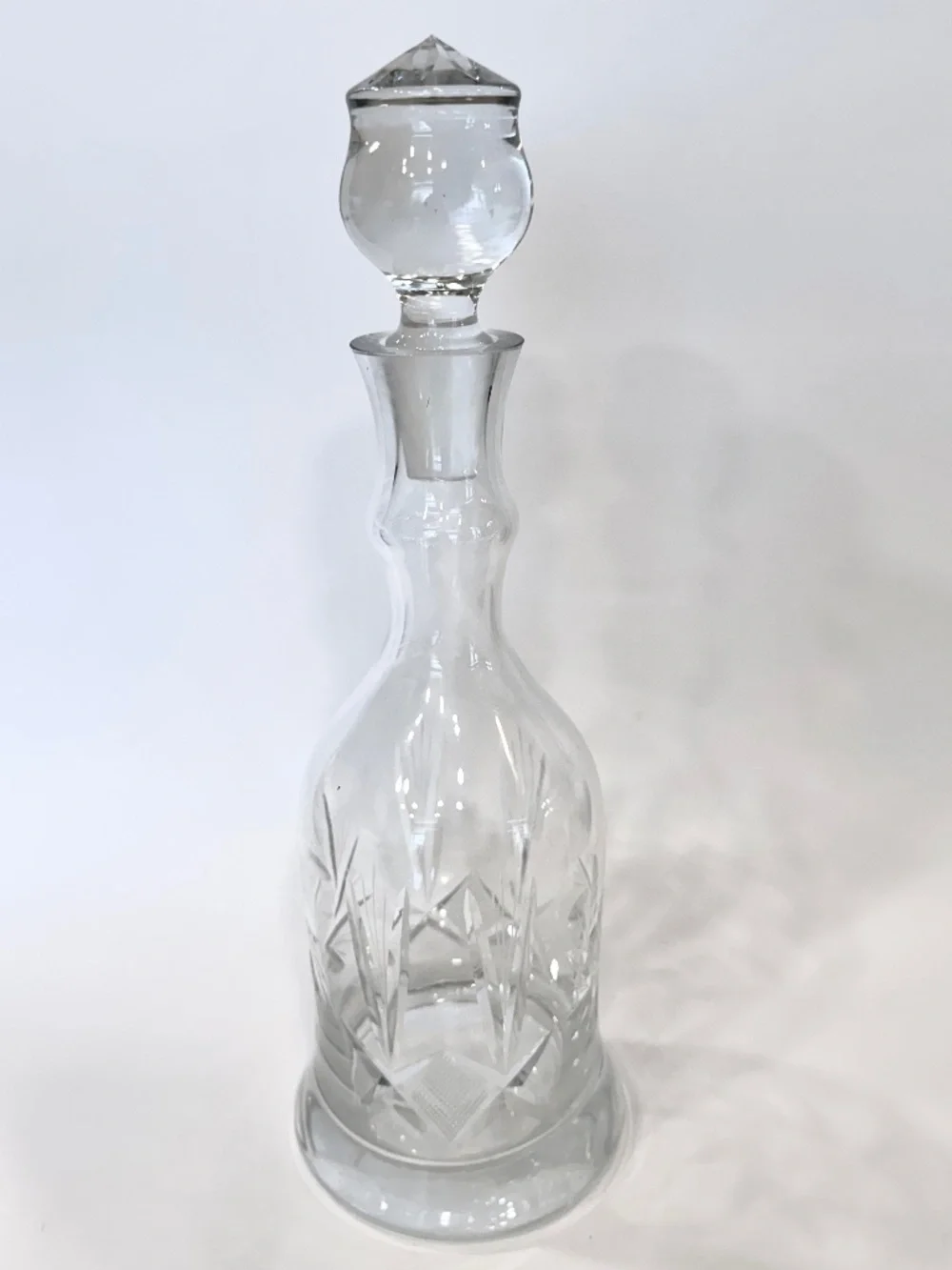 Vintage Cut Glass 13.25