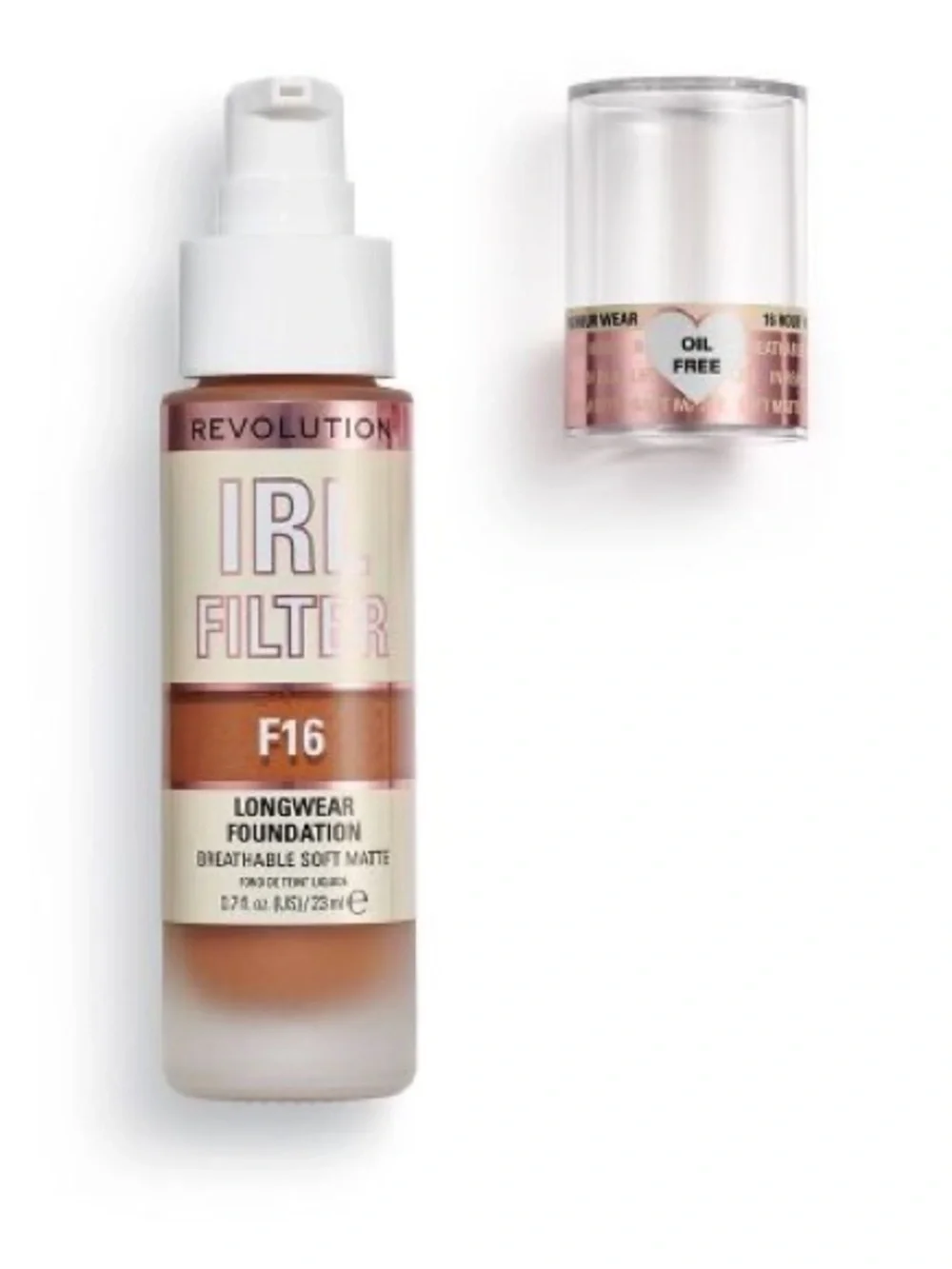 Revolution longwear foundation