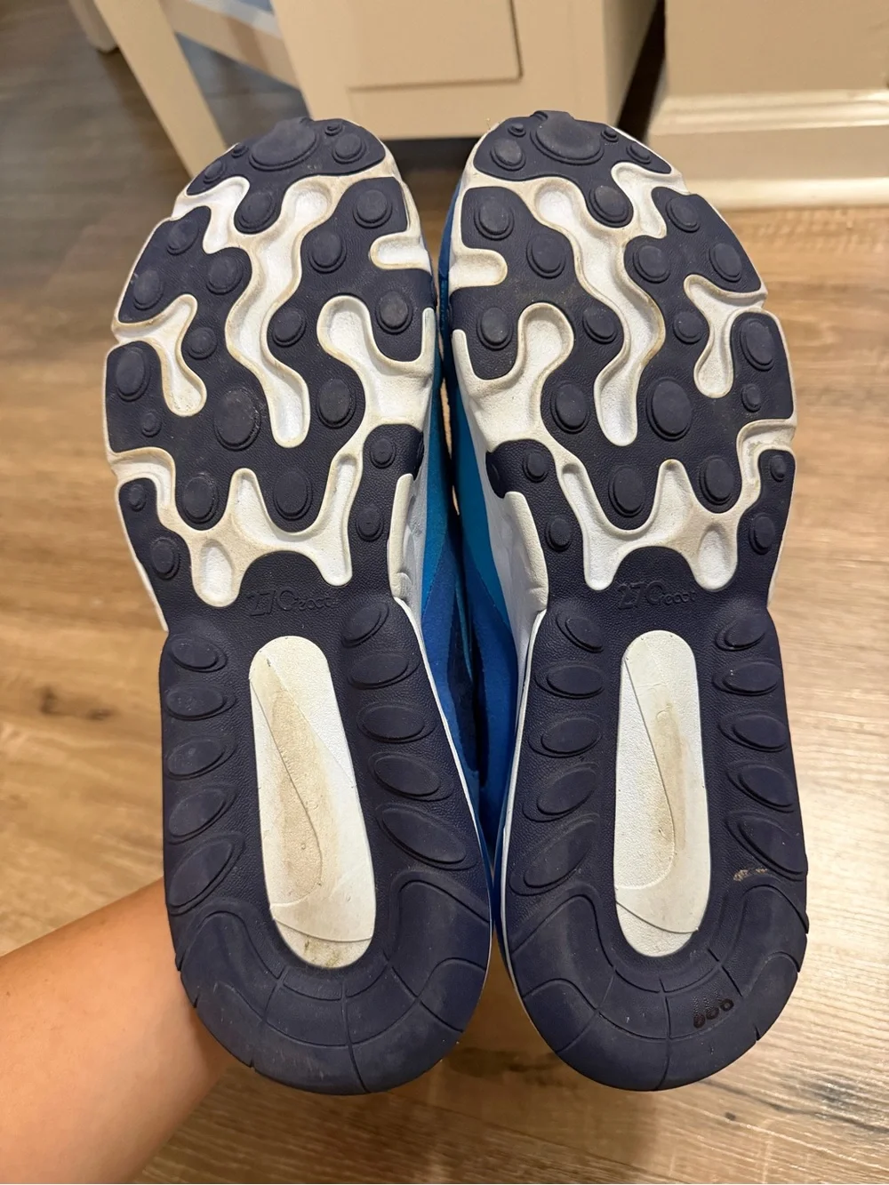 Nike 11 scuffs size