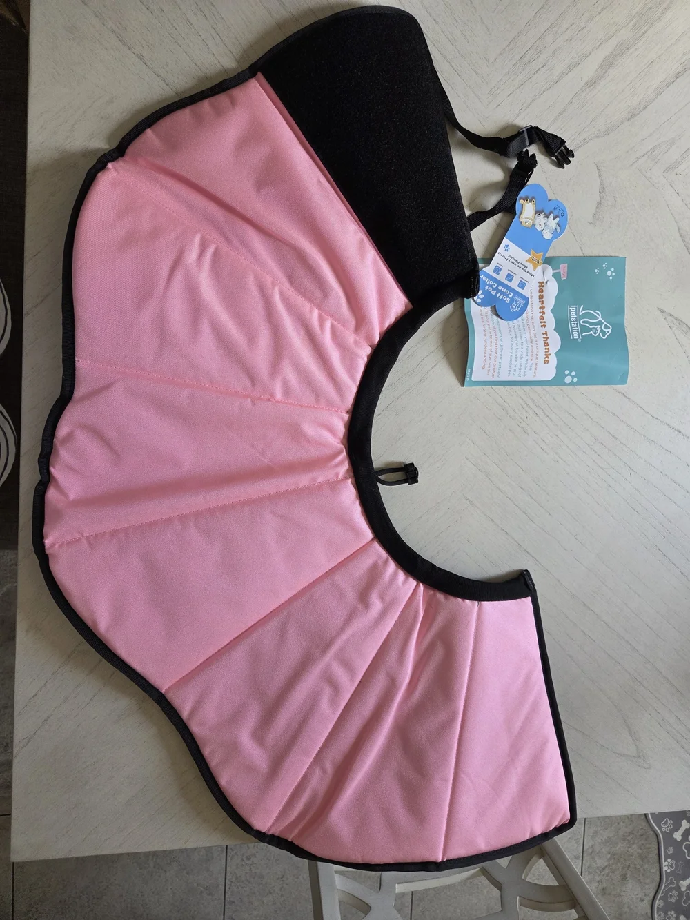 Pink Ipetstation Soft Pet Recovery Cone