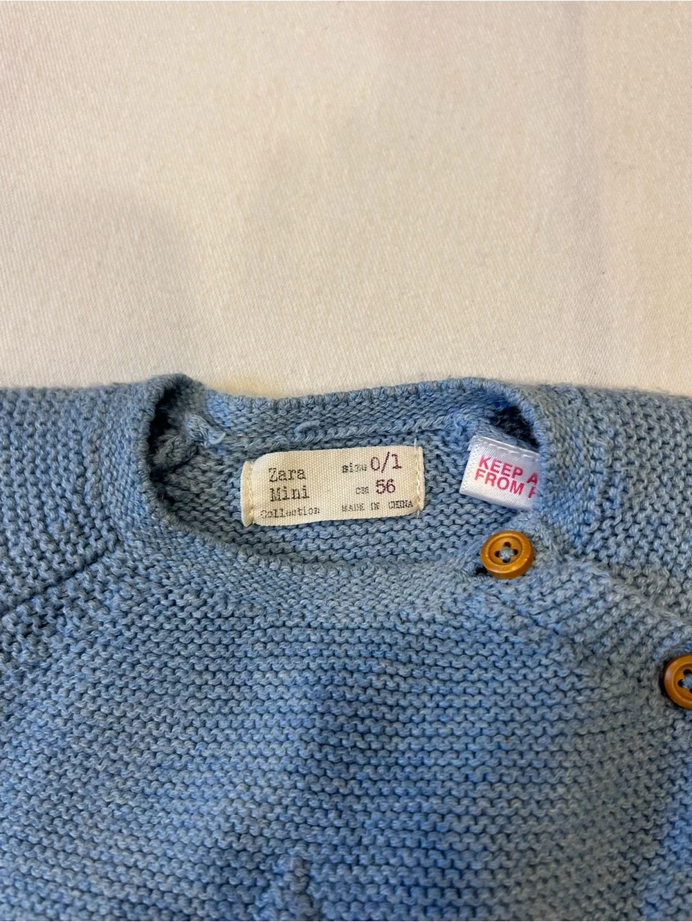 Zara baby warm