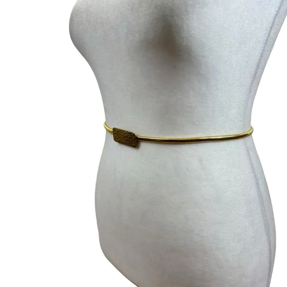 N/A buckle gold vintage