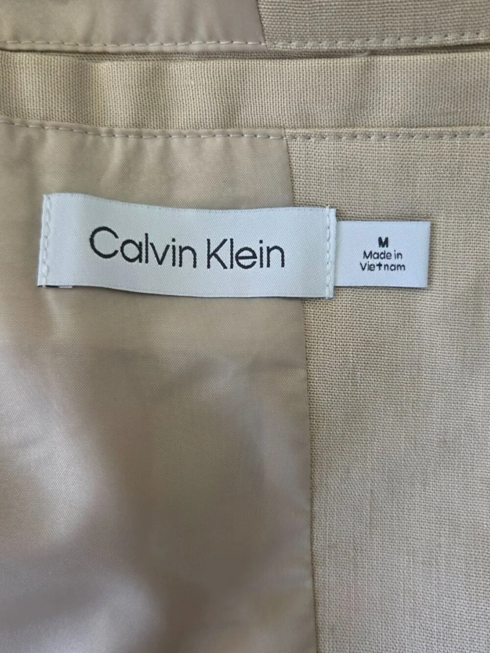 Calvin Klein classic linen