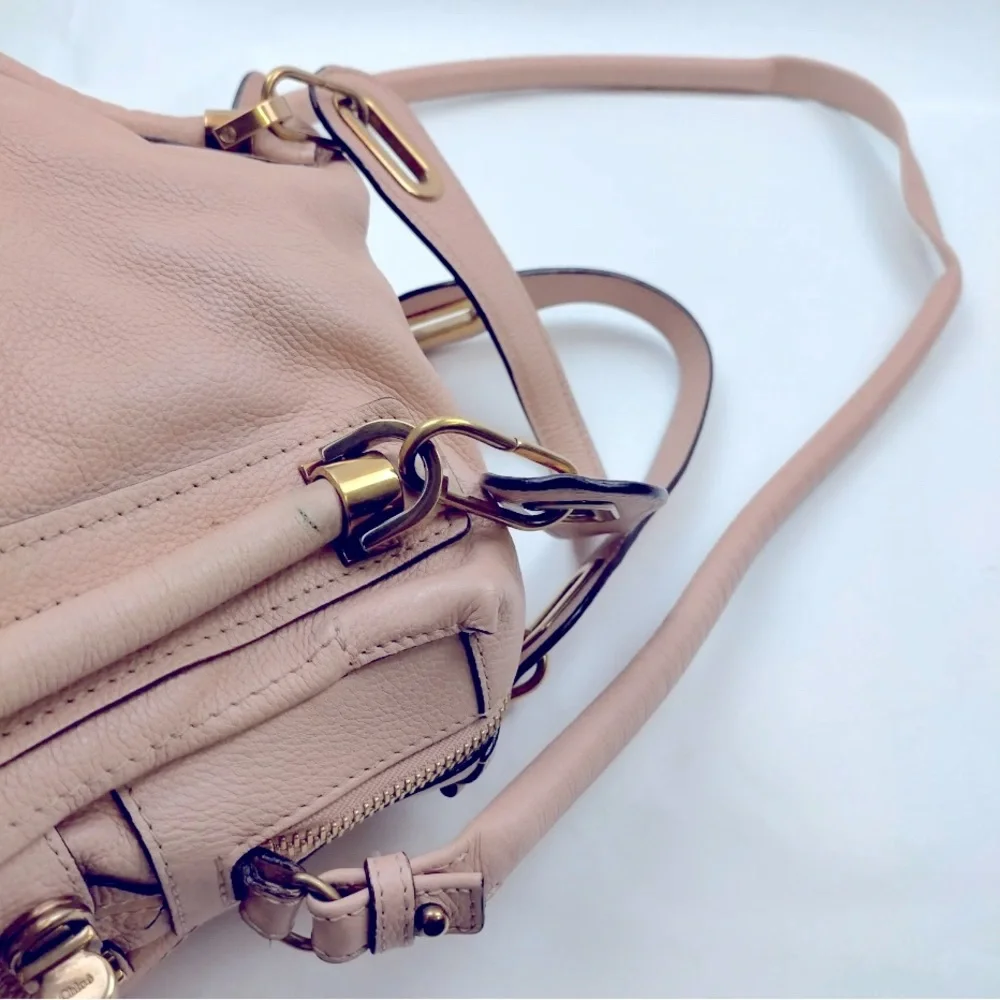 Chloe satchel blush