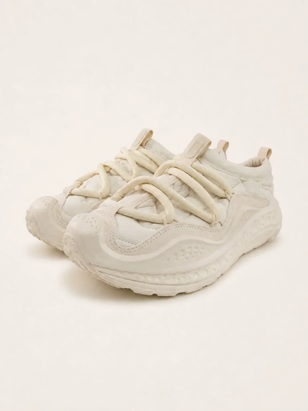 NWOB Hoka One One Ora Primo Men's Vanilla Sneakers Size 10.5