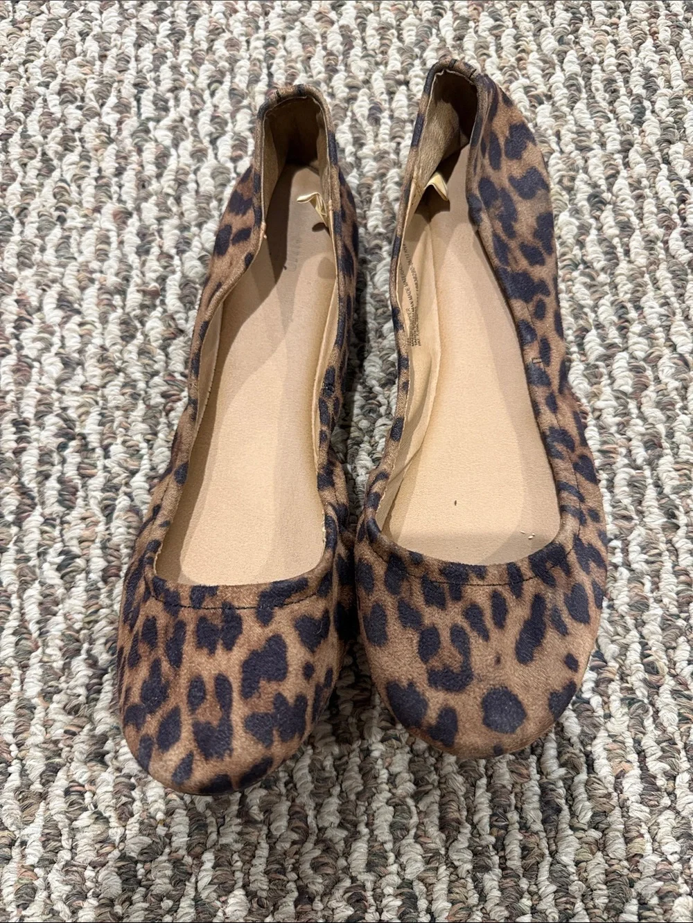 Mossimo Supply Co. Leopard Print Ballet Flats - Brown/Black