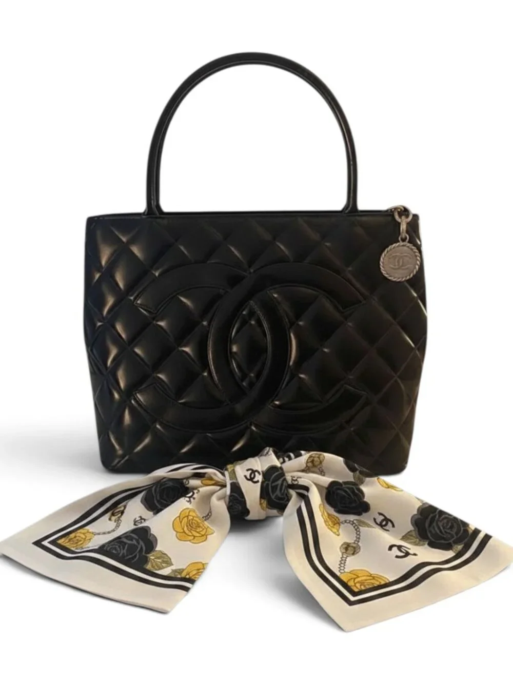 CHANEL medallion tote