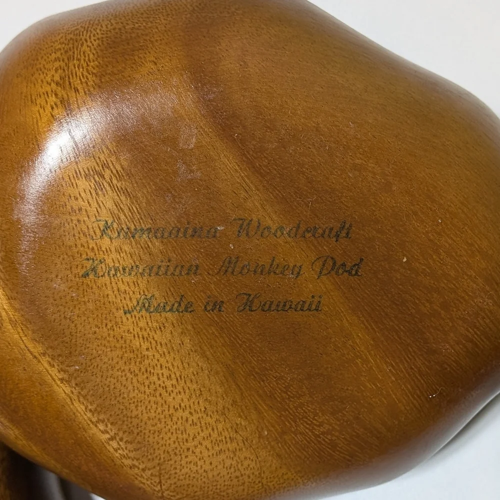 Kamaaiana Woodcraft vintage monkey