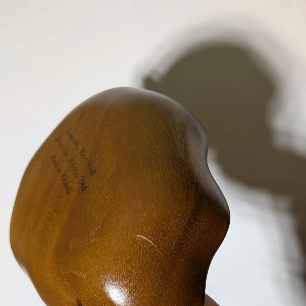 Kamaaiana Woodcraft vintage monkey