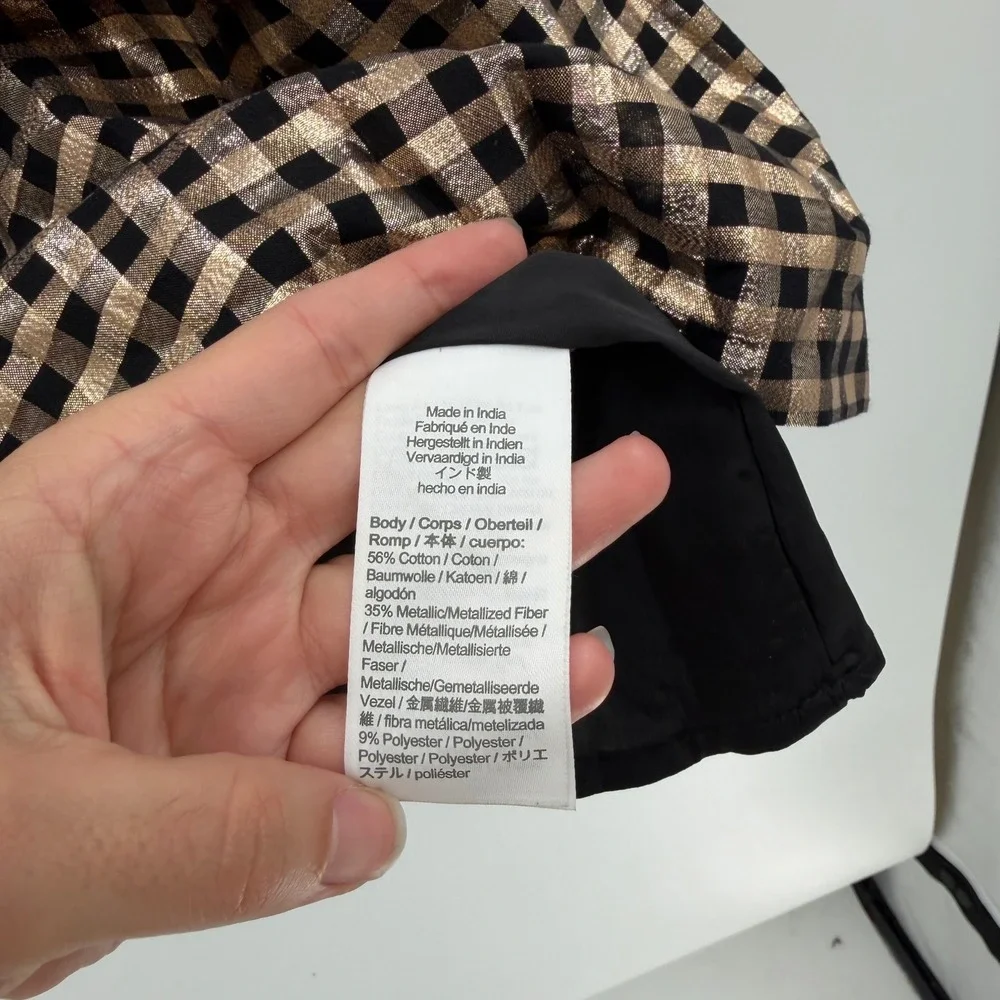 J. Crew gingham mini