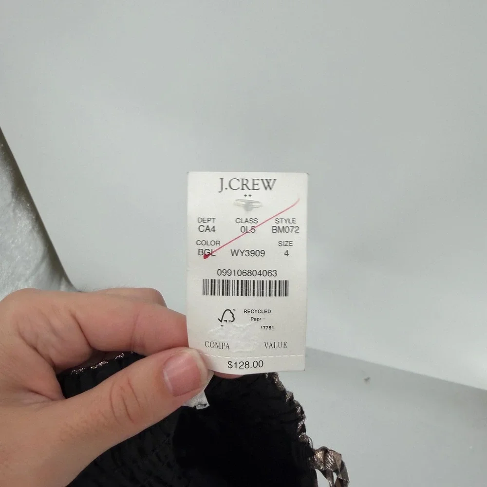 J. Crew gingham mini