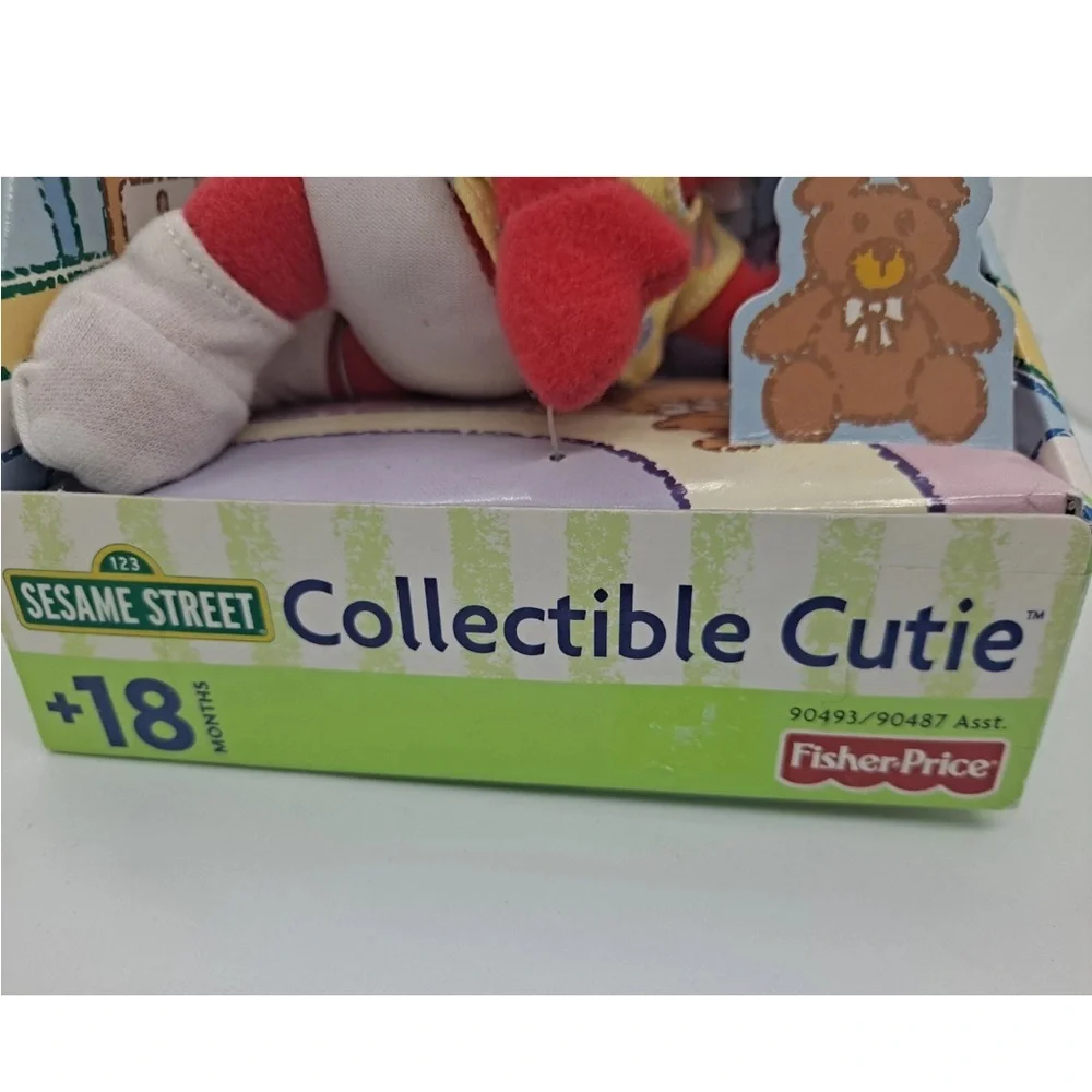 Sesame Street 2001 Elmo Plush Collectible Cutie