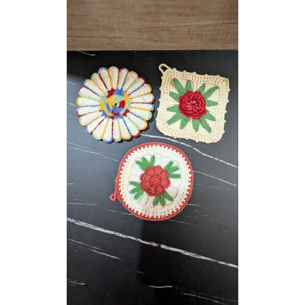 Handmade easy multicolor retro