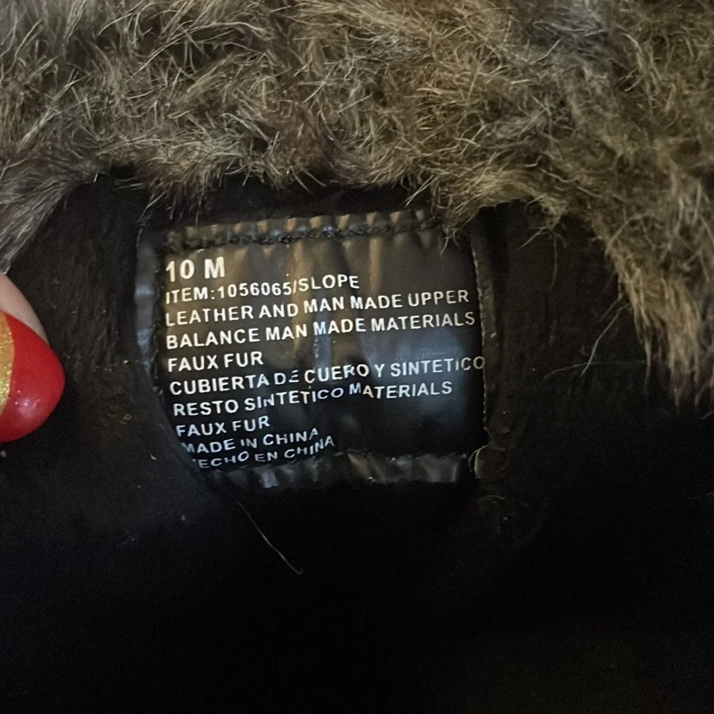 REI one waterproof worn