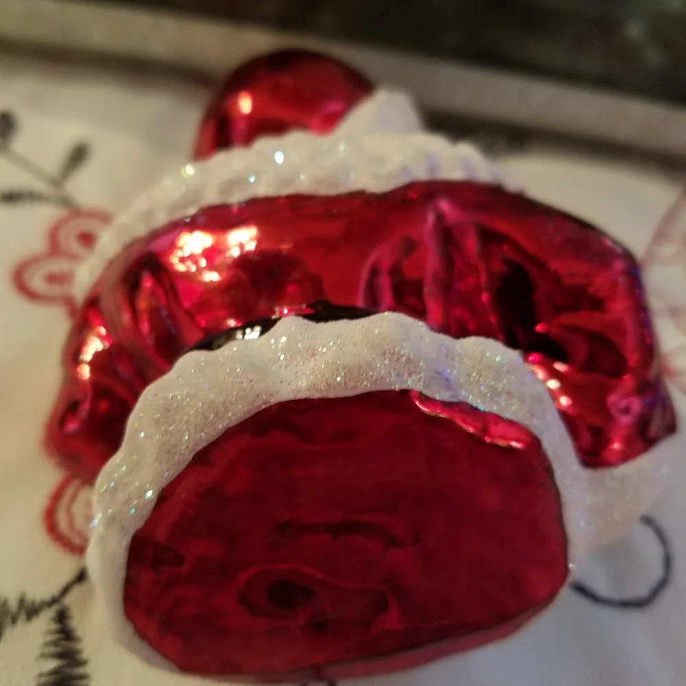 Christopher Radko Santa Claus with Christmas Baby Ornament