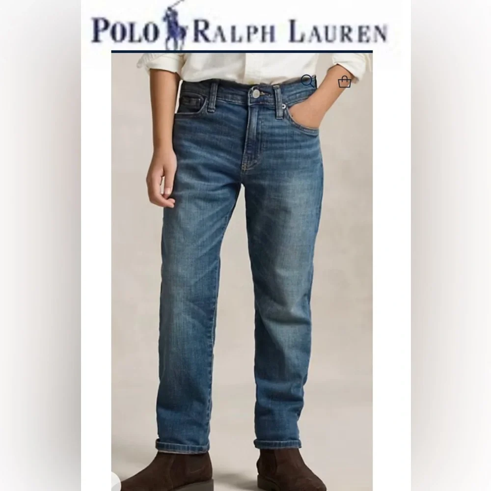 Polo Ralph Lauren Boys’ Sz 5 Sullivan Slim Stretch Jean‎ in Woodhaven Wash