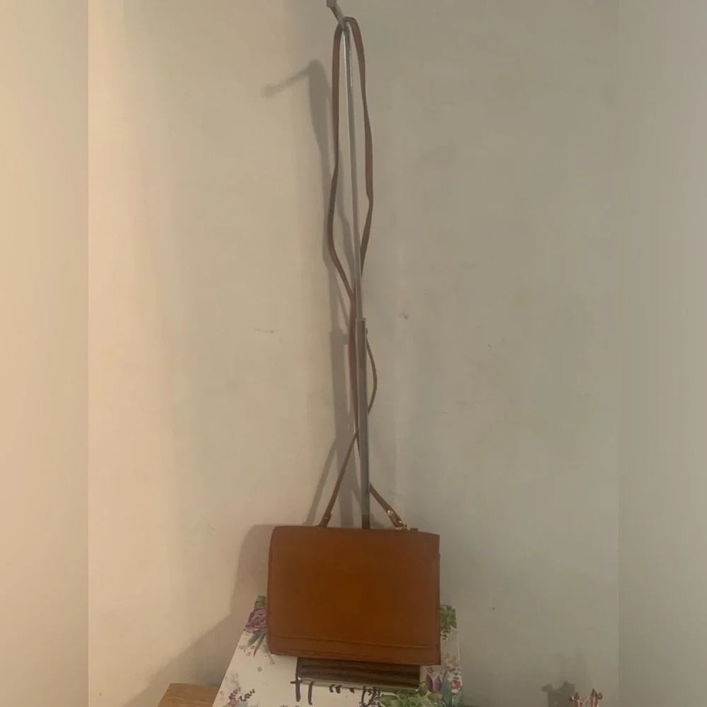 N/A leather crossbody