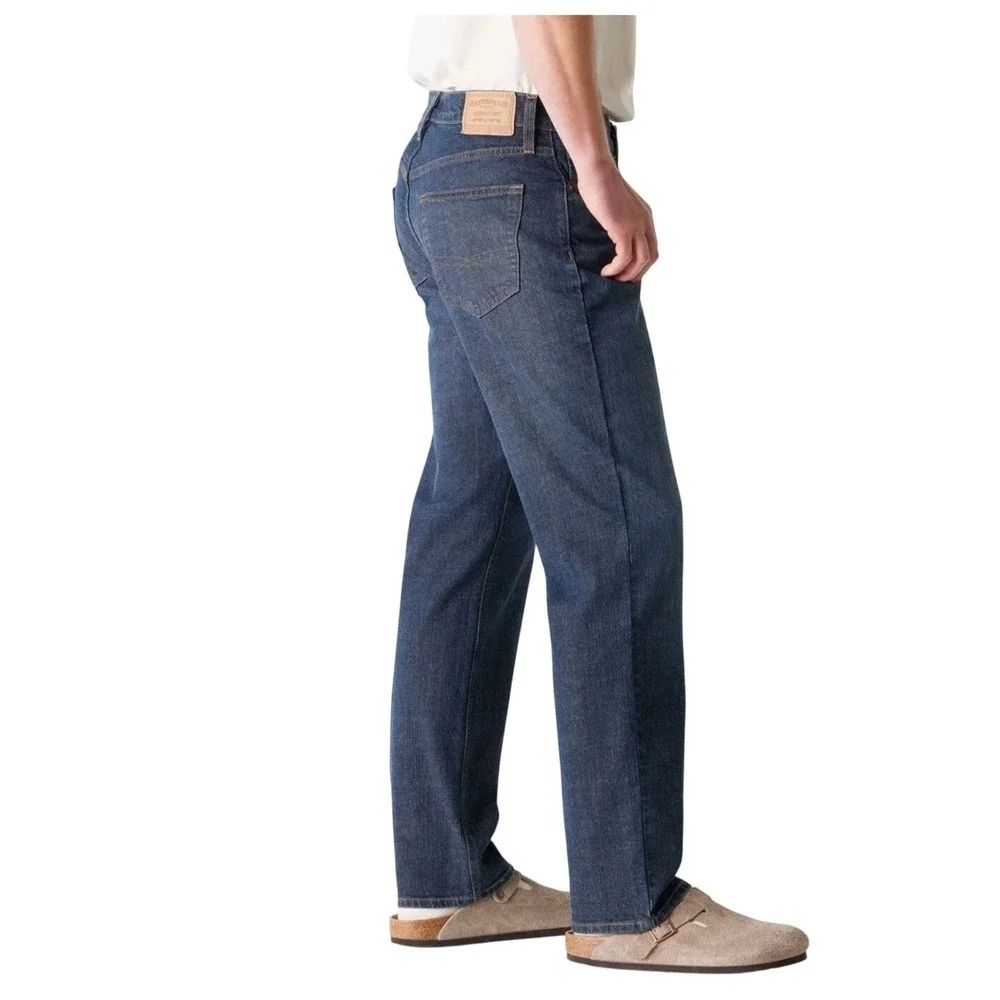 Levi Strauss Men's Athletic Fit Jeans Dark Wash 36x34 New NWT