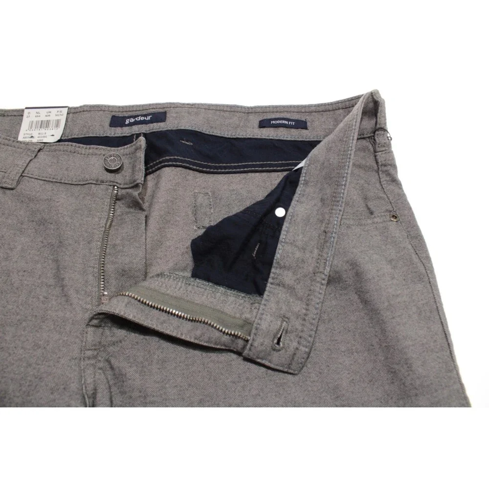 Gardeur NWT 5 Pocket Jean Cut Pants Size 40 US Modern Fit Bill-3 in Gray