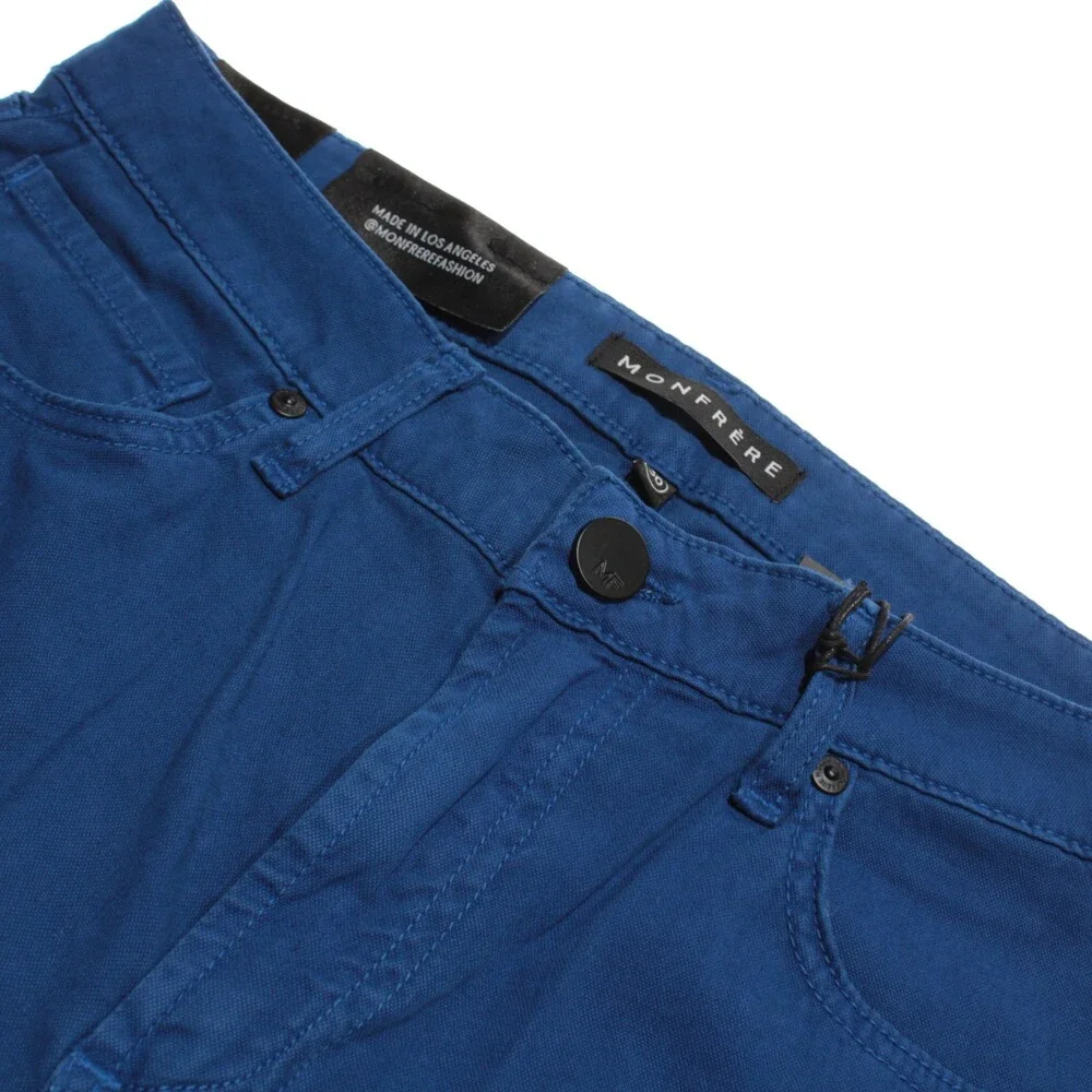 Monfrere NWT 5 Pocket Jeans Size 30 US Slim Fit Brando Blue Cotton Blend