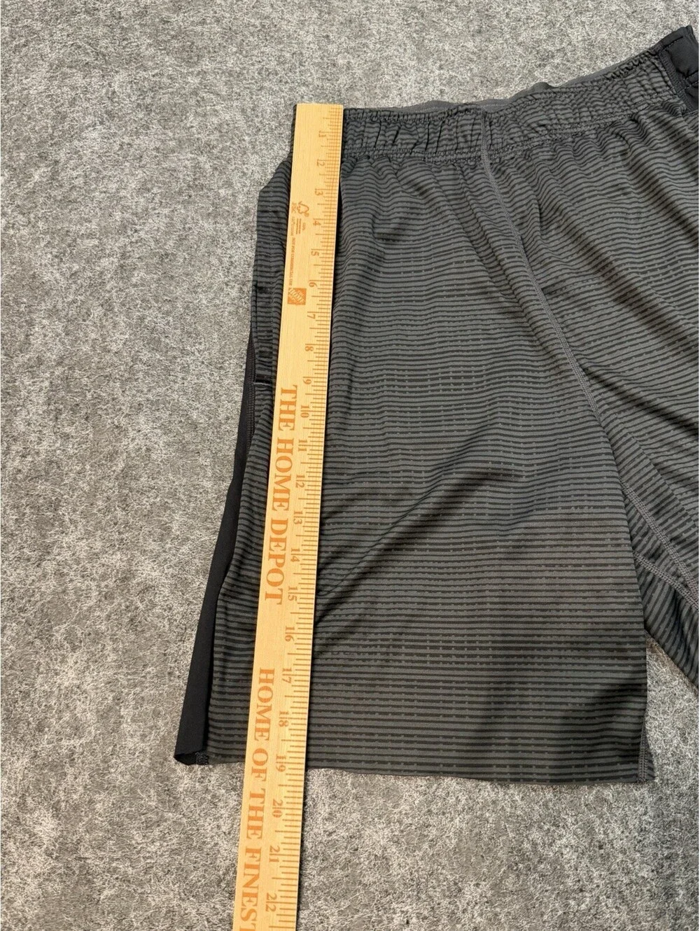 Nike athletic gray striped