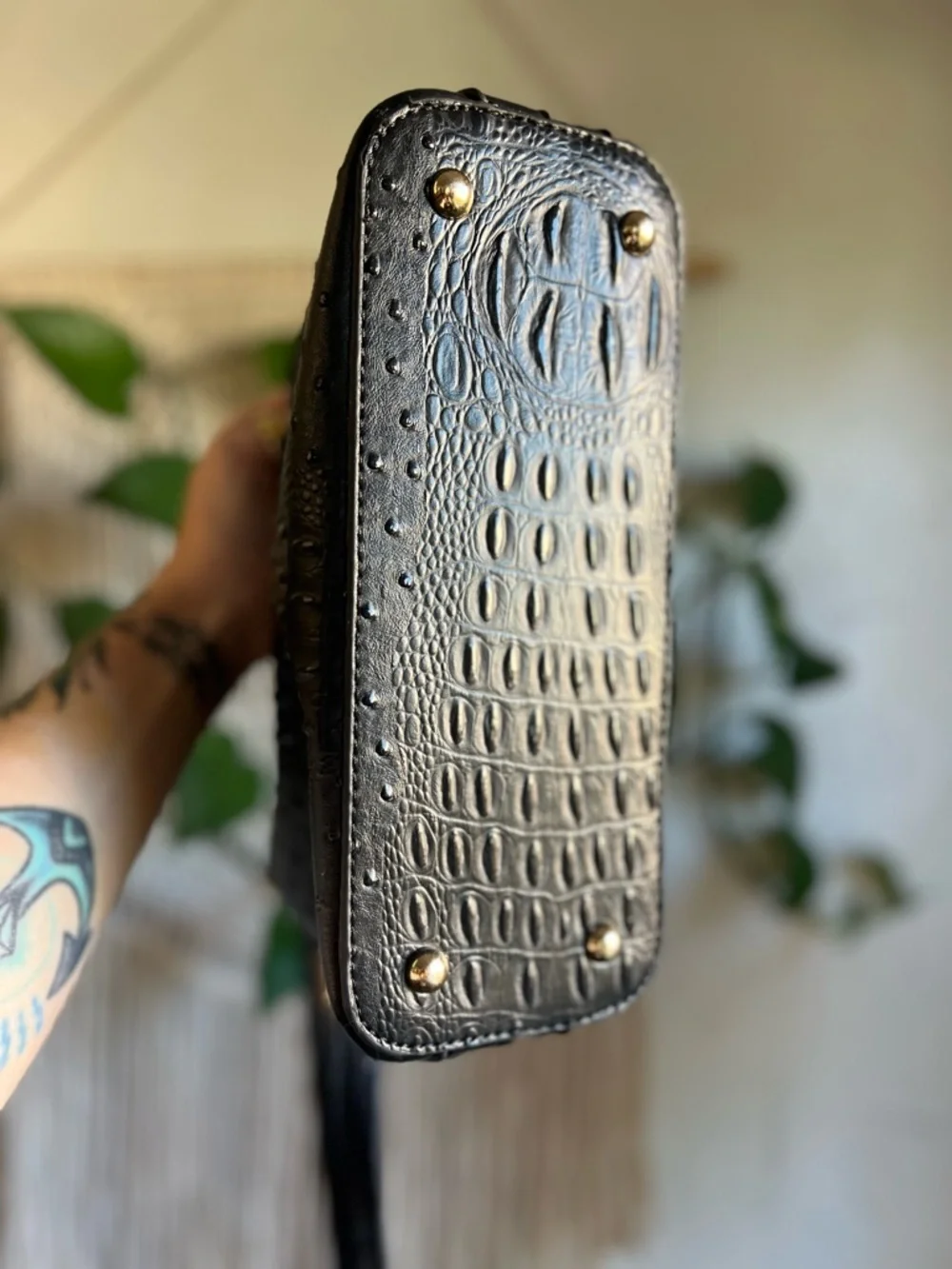 Vintage black crossbody