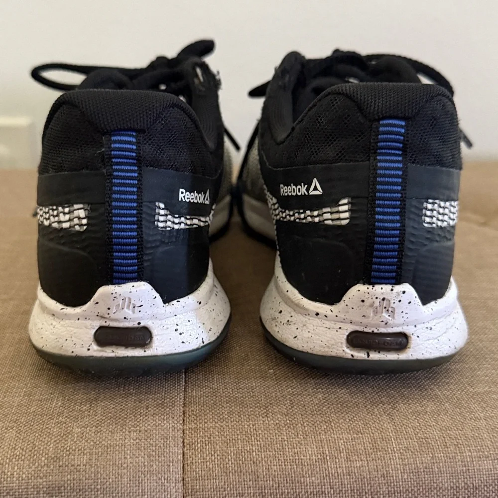 Reebok black supportive soles