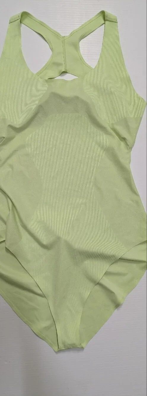 Nike Womens City Ready Run Running Bodysuit Barely Volt XL