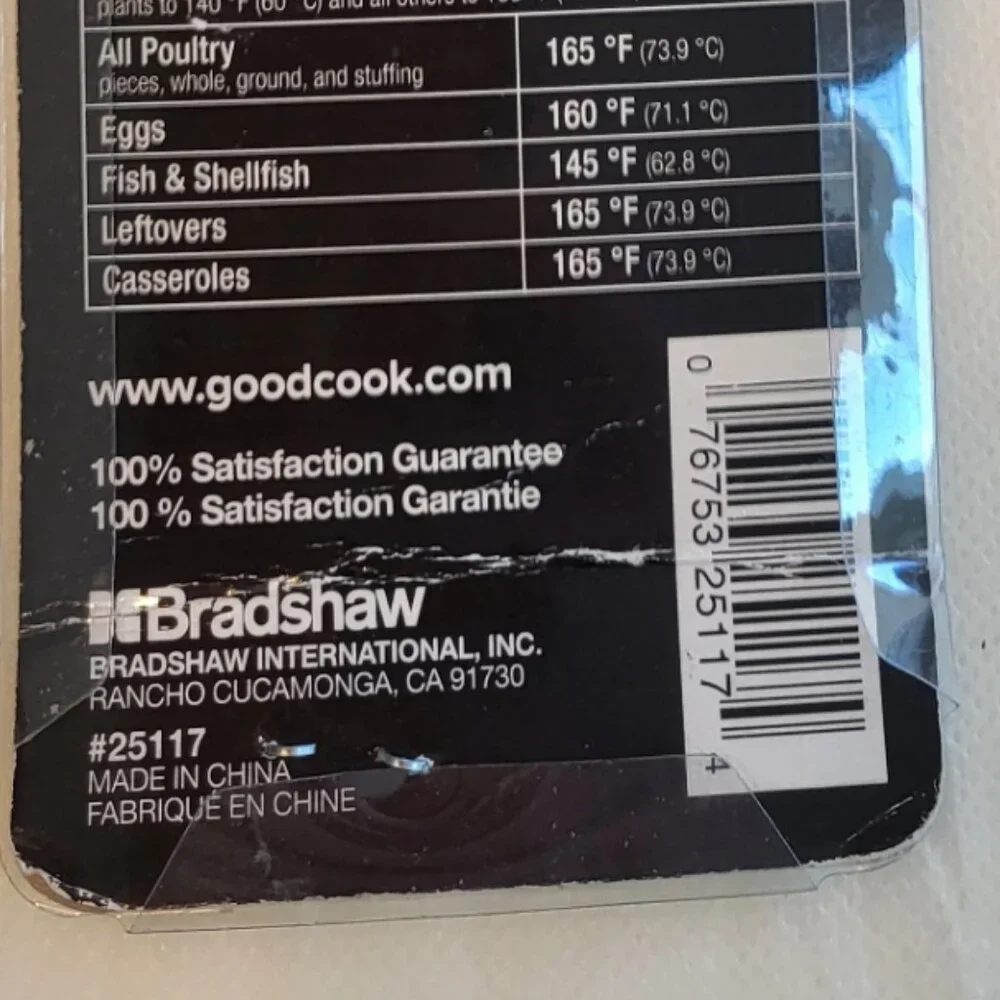 Good Cook meat thermometer