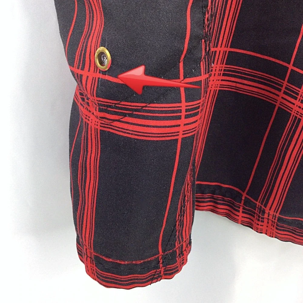 burnside men plaid