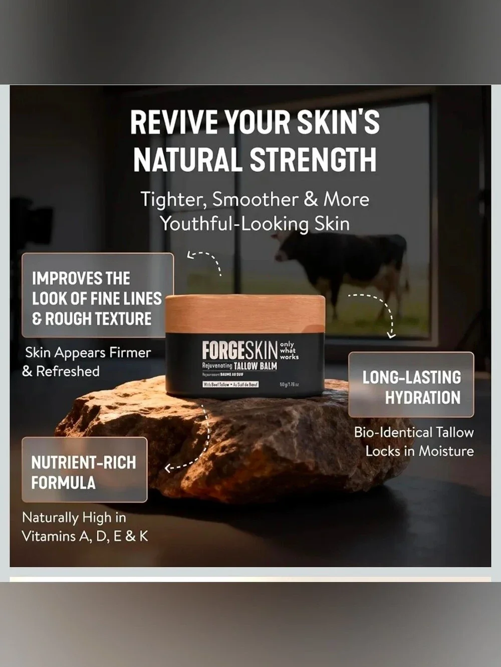 Forgeskin rejuvenating tallow
