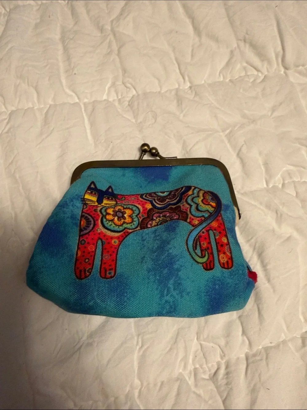 Laurel Burch colorful blue