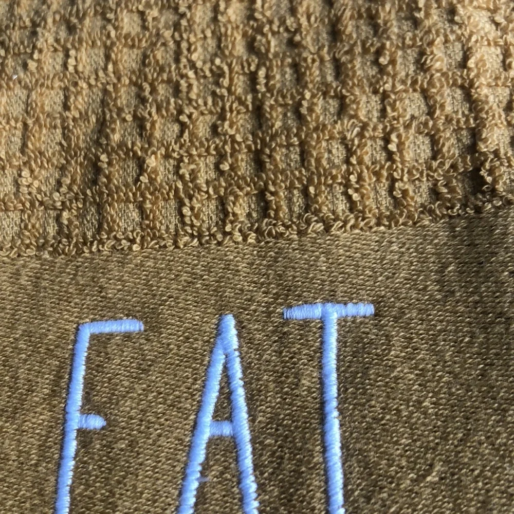 Rae Dunn EAT DRINK kitchen towels