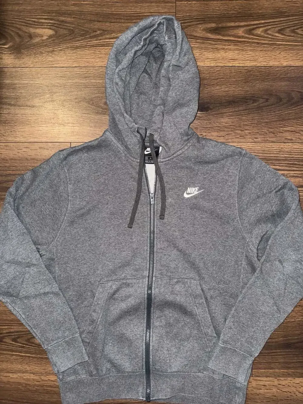 Nike Sportswear Club Fleece Full-Zip Hoodie Size Medium