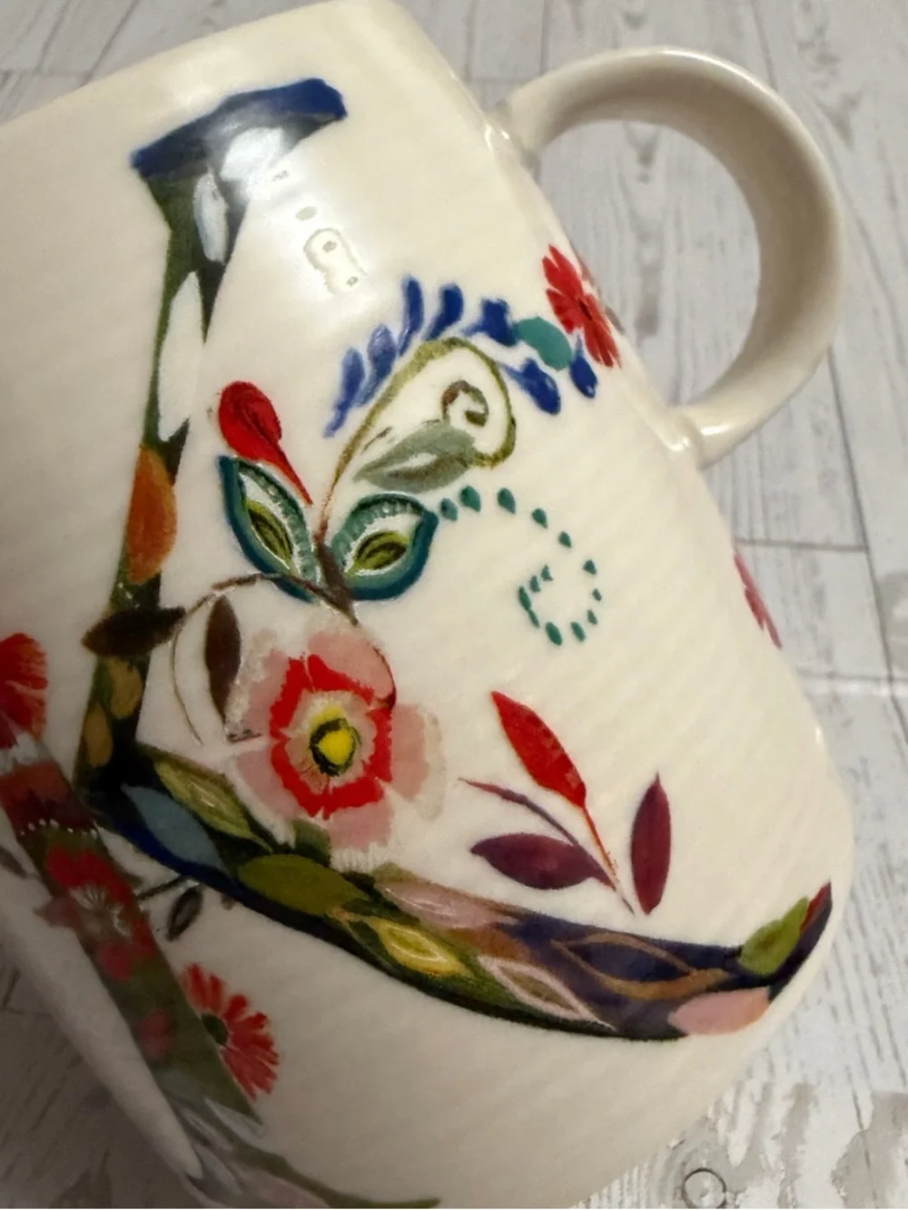 Anthropologie coffee mug