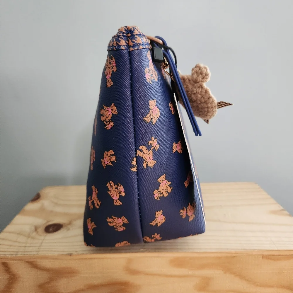 Dwell Studio navy pouch