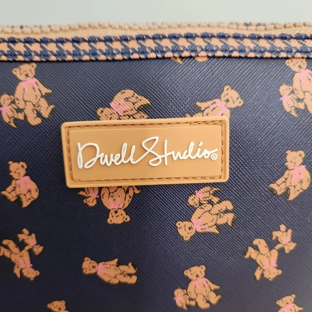 Dwell Studio navy pouch