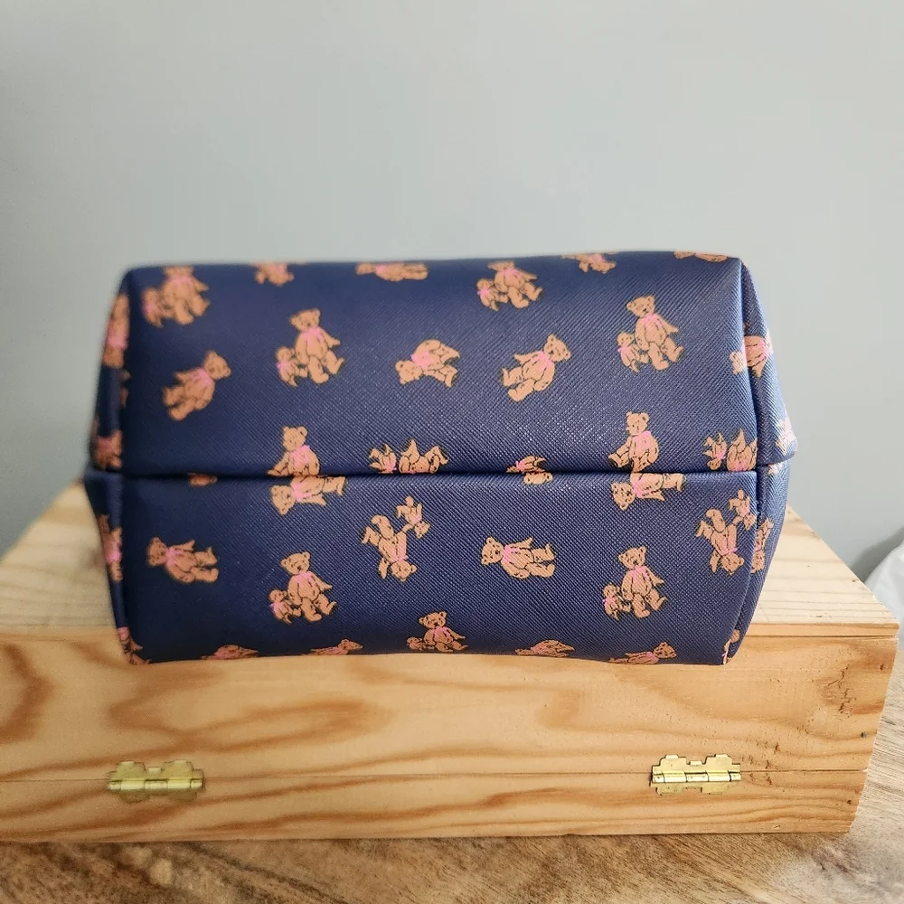 Dwell Studio navy pouch